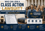 Who can join a class action lawsuit