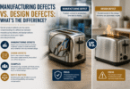 Manufacturing defects vs design defects