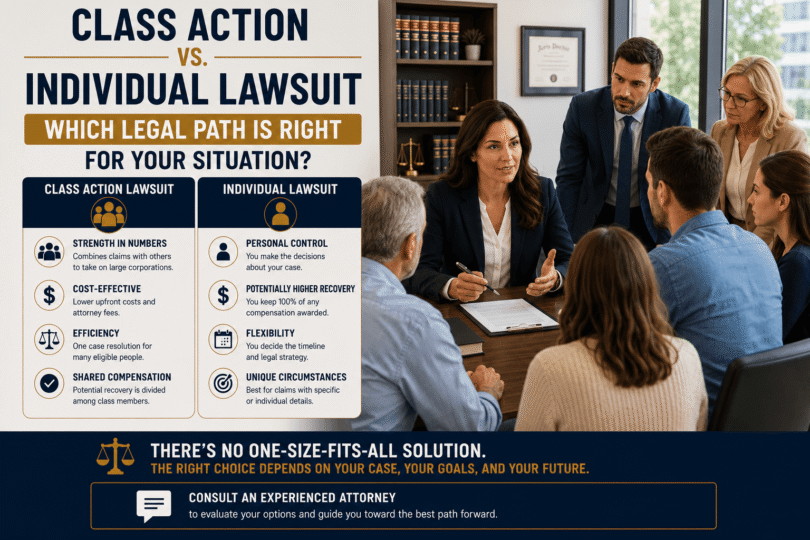 Class action vs individual lawsuit