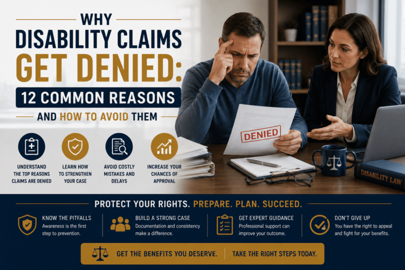 why disability claims get denied