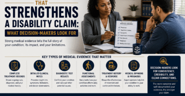 Medical evidence for disability claims