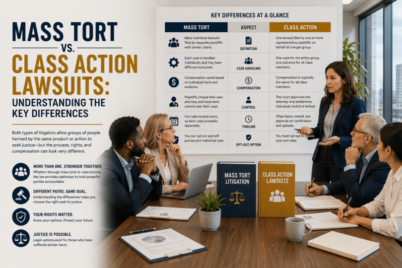 Mass tort litigation vs class action