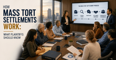 Mass tort settlements