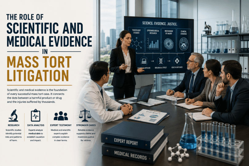 Scientific and medical evidence in mass tort litigation