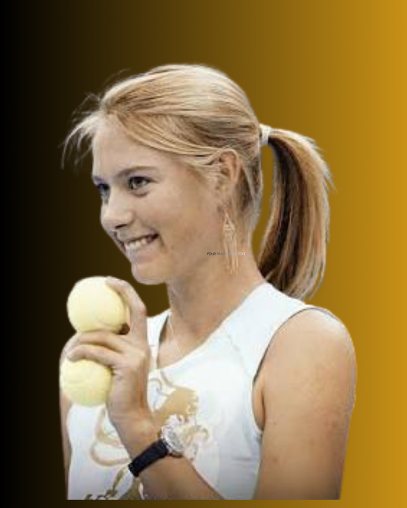 When Maria Sharapova arrived in America